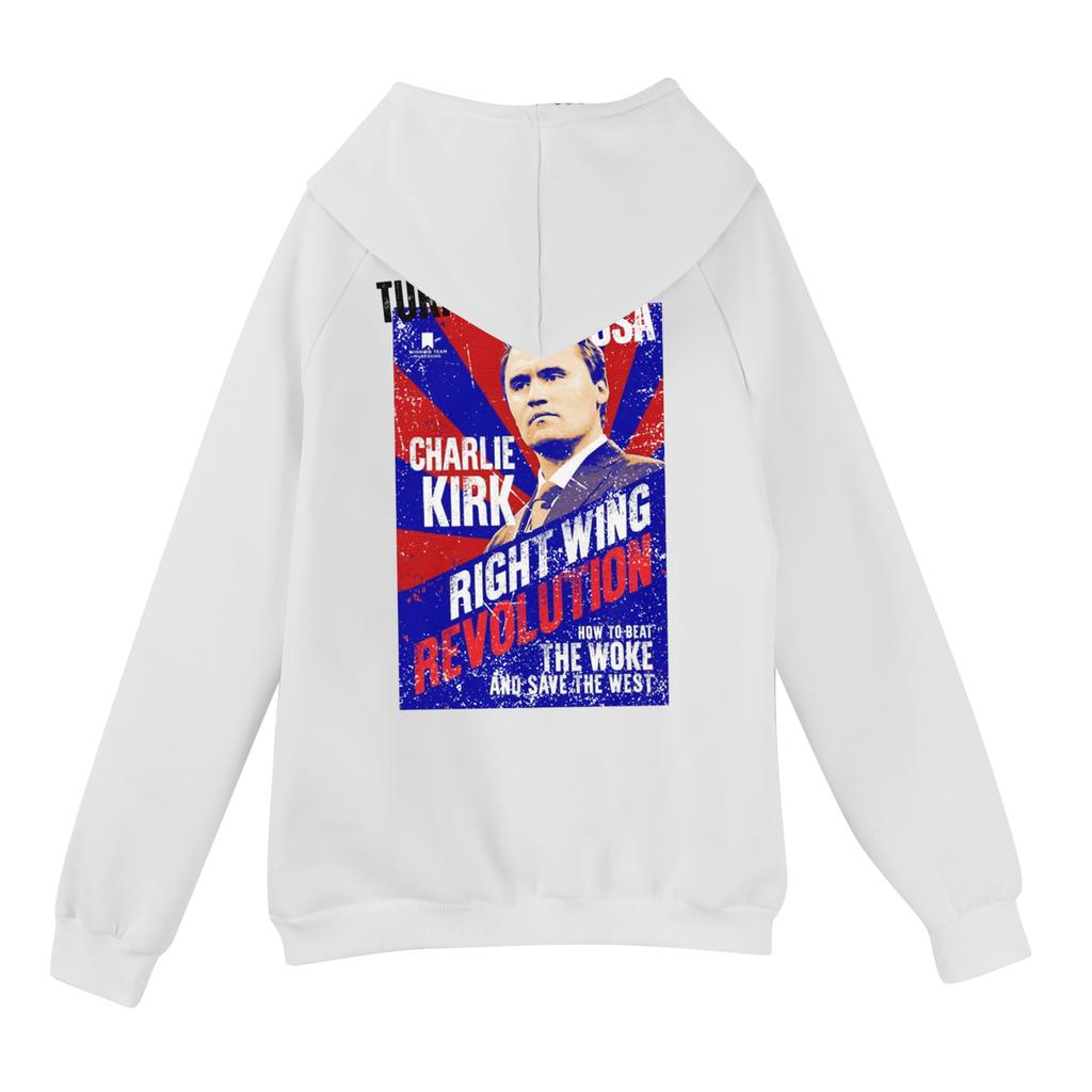 Men's Raglan Long Sleeve Hooded Sweatshirt