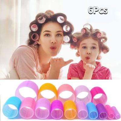 New Hair Roller Self Grip Hook Hair Curler Heatless Hair Roller Salon Hairs Dressing Curler Jumbo Size Sticky Hairs Styling Tool