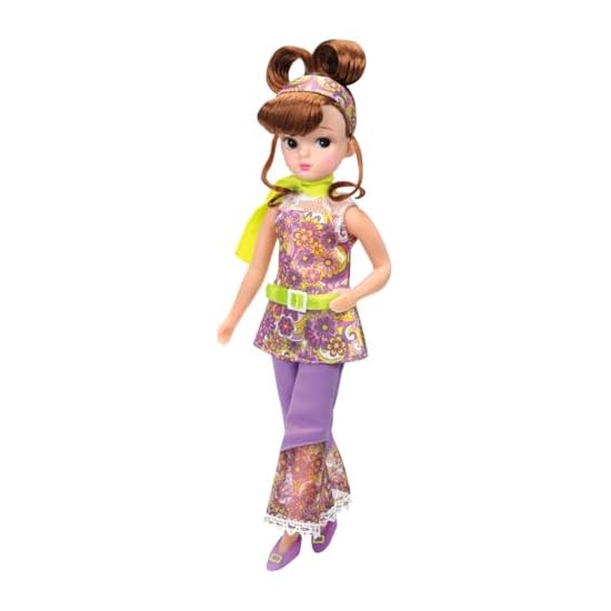 TAKARA TOMY Licca-chan Doll Retro Licca Margaret Go-Go Dress-up Pretend Play Toy Ages 3 and up