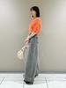 Lily Brown Fringe Feather Knit Top LWNT251059 ORG Women's