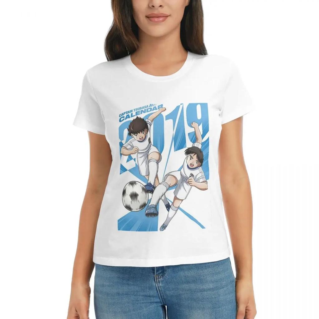 Women TShirt Japan Football Unisexga Captain Tsubasa Ozora Summer Short Sleeve Tees Crew Neck T Shirts Clothes Tops Streetwear