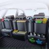 Automotive Trunk Storage Bag with Multiple Pockets 32x38cm for Convenient Item Sorting Designed for Family & Travel