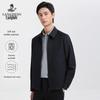 Lan Deng Men's Windproof Anti-Wrinkle Lapel Executive Jacket