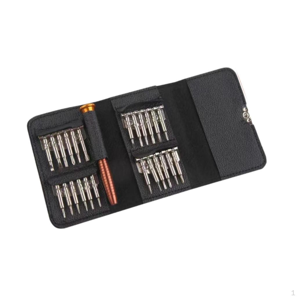 25-in-1 Schraubendreher-Set Mini-Reparaturwerkzeug-Kit, Robust, mit Aufbewahrungstasche Präzision