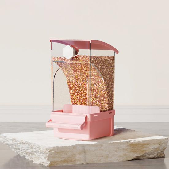 Krmítko pro ptáky Průhledný design Velká kapacita Odolné proti povětrnostním vlivům Prachotěsné Snadná instalace Kolibřík