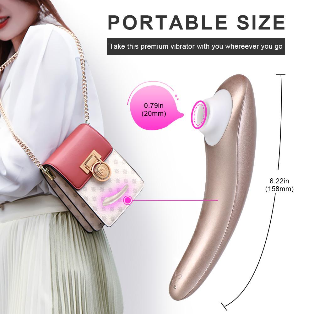 16cm Sucking Vibrators For Women Clitoris Sucker Breast Nipple Licks Anal Toys Female Masturbator Sex Goods Adult Erotic Product