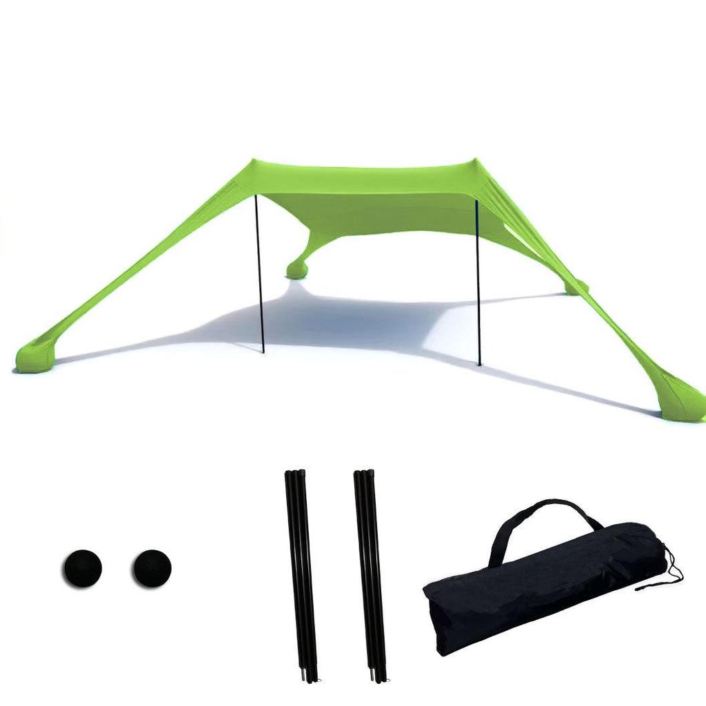 Seaside Portable Camping Canopy Tent Sunshade for Outdoor Beach and Fishing