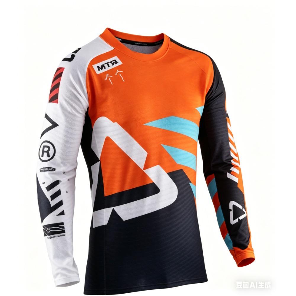 2026 New Men's Riding Quick Dry Motocross Jersey Downhill Mountain Bike DH Shirt MX Motorcycle Clothing ROPA Men's Mountain Bike T-Shirt