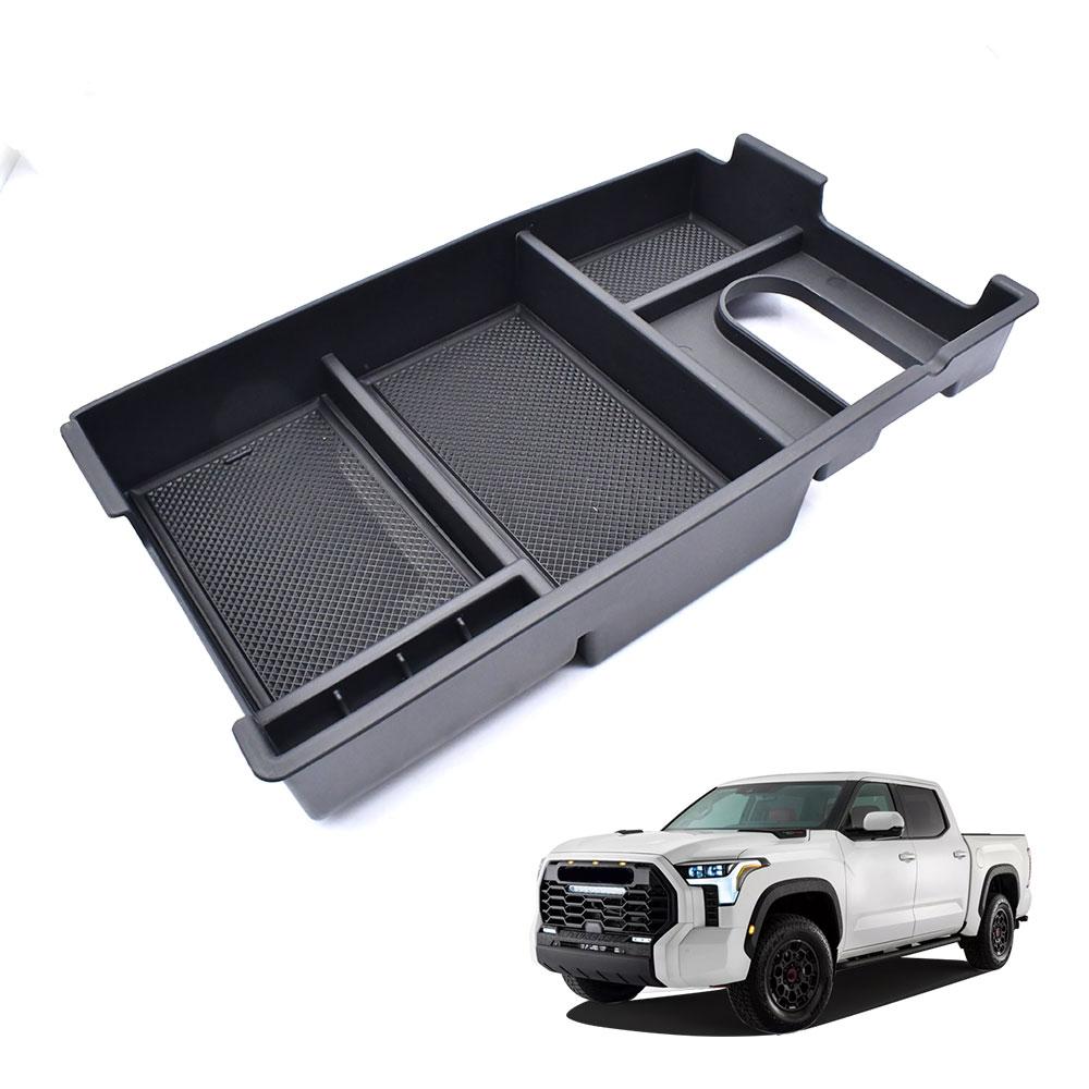 For Toyota Tundra 2007-2020 For Toyota Sequoia 2008-2020 Center Console Organizer Tray Car Armrest Storage Box Auto Accessories
