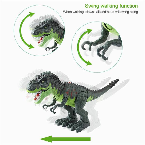 Simulace elektrického dálkového ovládání postřikem vejce s názvem Zvuk modelu Tyrannosaura