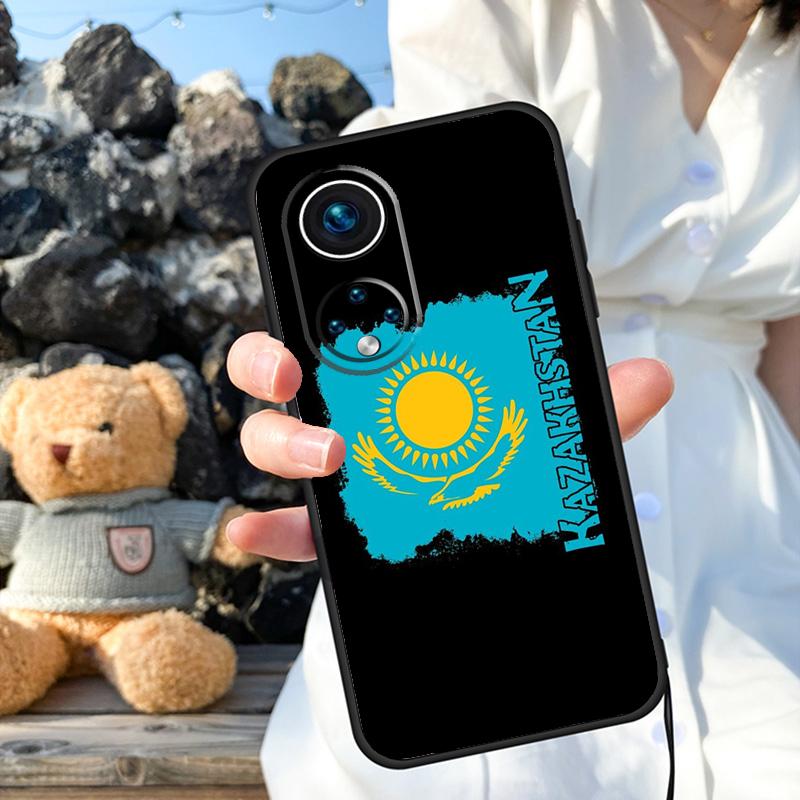 

Kazakhstan flag Case For Honor Magic 7 Lite 5 6 8 Pro X9a X9b X9c X9d X8b X8c 50 70 90 200 400 Win RT Cover Honor 200 Pro