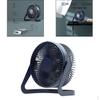Rotate USB Desk Personal Table Portable Cooling Speeds Strong for Rechargeable Battery Operated