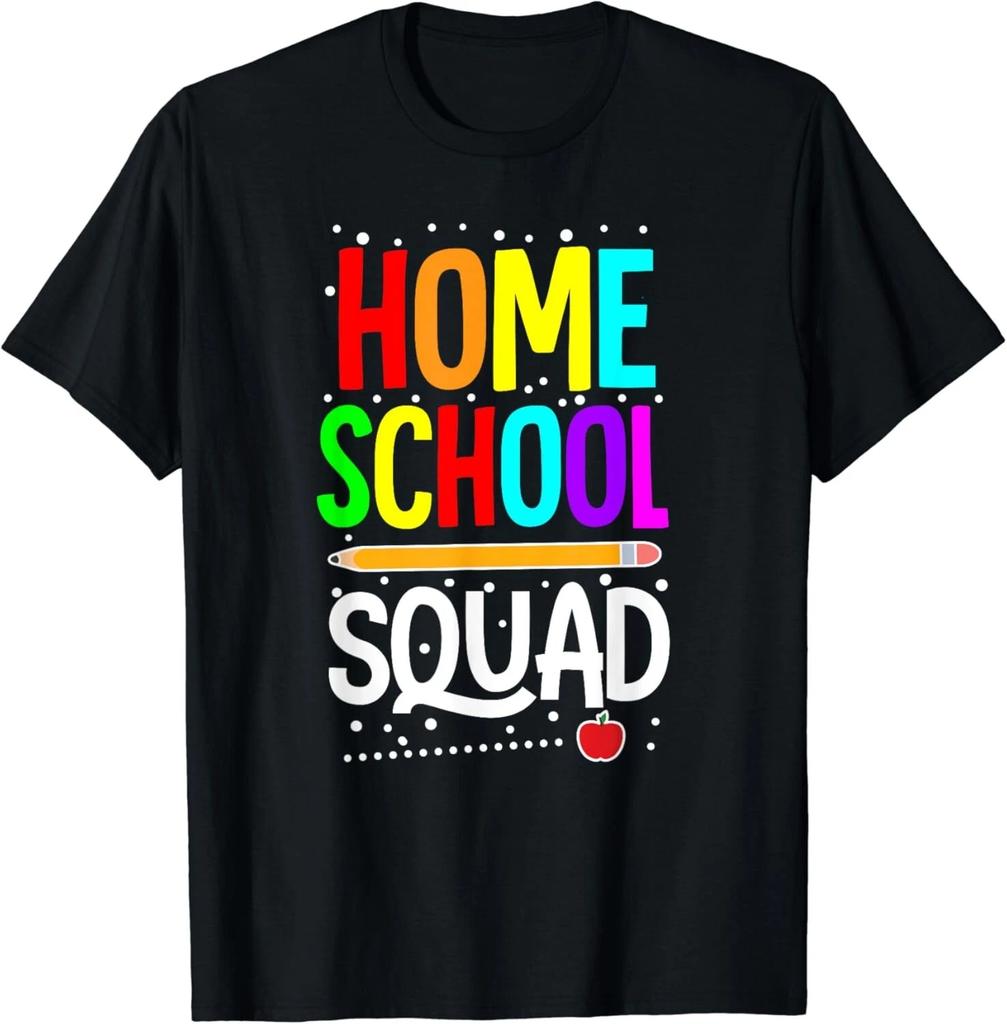 First Day Of School Homeschool Squad Teacher Gift Unisex T-Shirt