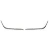 1pair Front Bumper Impact Strip Chrome Trim with Holes 51118168105 for 7 Series E38 740iL 750iL