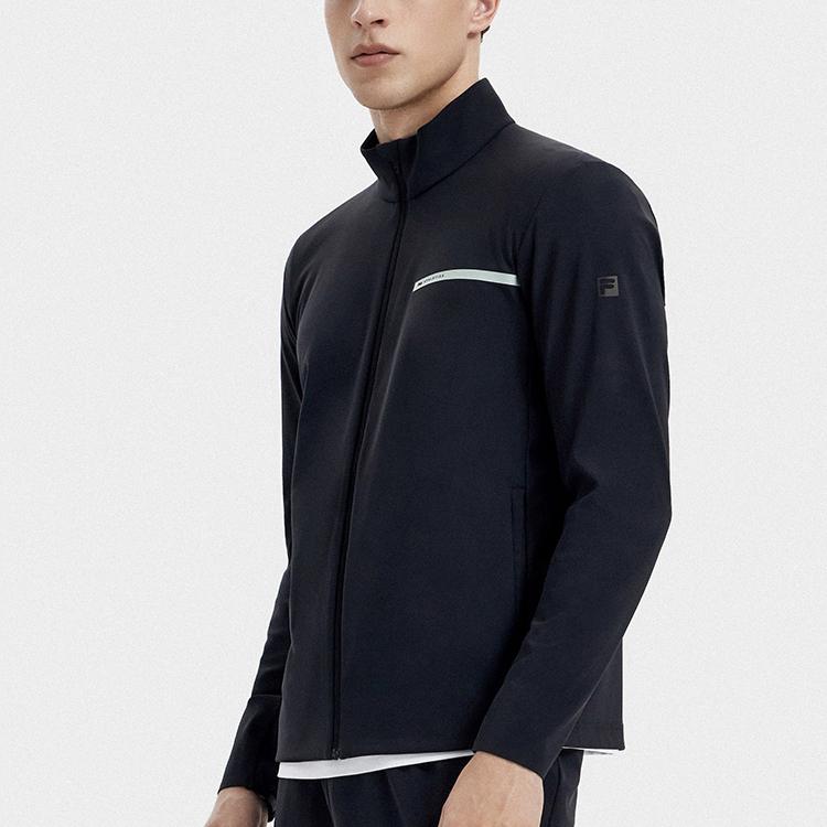 New FILA Jackets Men's Black A11M321506F-BK