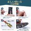FINGOOO Flat Terminal Set of 360 Brass Gold Crimp Connection