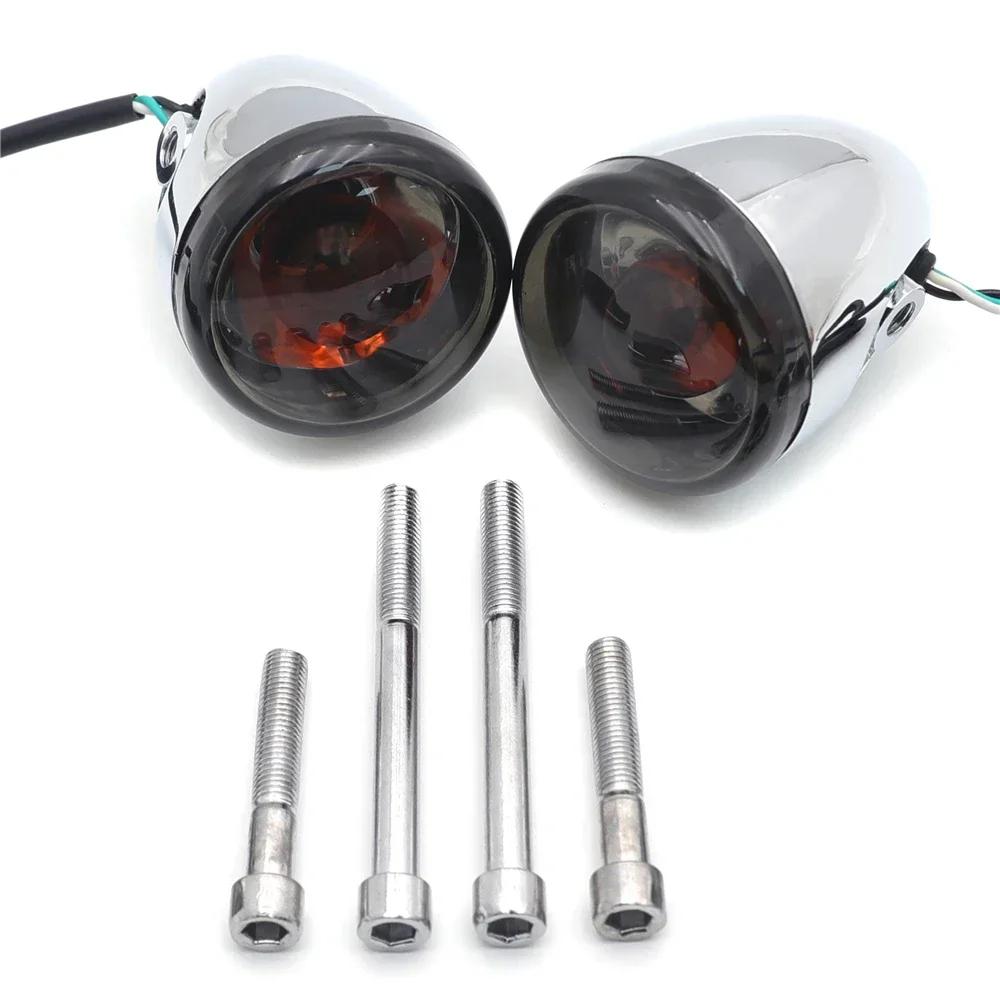 Turn Signal Light Indicator Rear For Harley Davidson Sportster XL883 XL1200 FXD FXS Motorcycle Parts