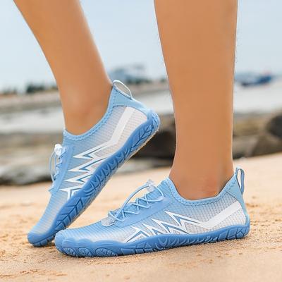 Outdoor Beach Shoes Men's and Women's Swimming Diving Wading Shoes Couple Non-slip Creek Walking Shoes Five-finger Climb