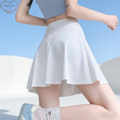 High Waist Anti Peek Two Piece Pleated Sports Skirt For Women Perfect For Yoga Badminton Fitness Running Tennis And Daily Casual Wear