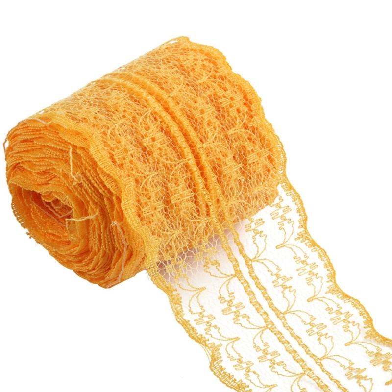Water Soluble Lace 4cm Width Ideal For Clothing Sewing Craft Projects And Decorative Use Polyester Fabric
