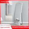 Full-Length Wall-Mounted Dressing Mirror: 3D Try-On for Girls' Bedroom & Makeup
