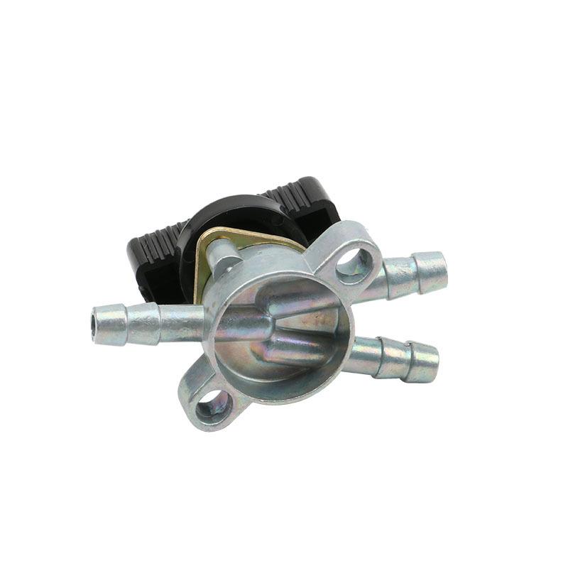 Motorcycle Fuel Gas Petcock Tank Valve Shut Off Switch ATV Beach off-Road Vehicle Two Input and One Output One In Two Out of Oil