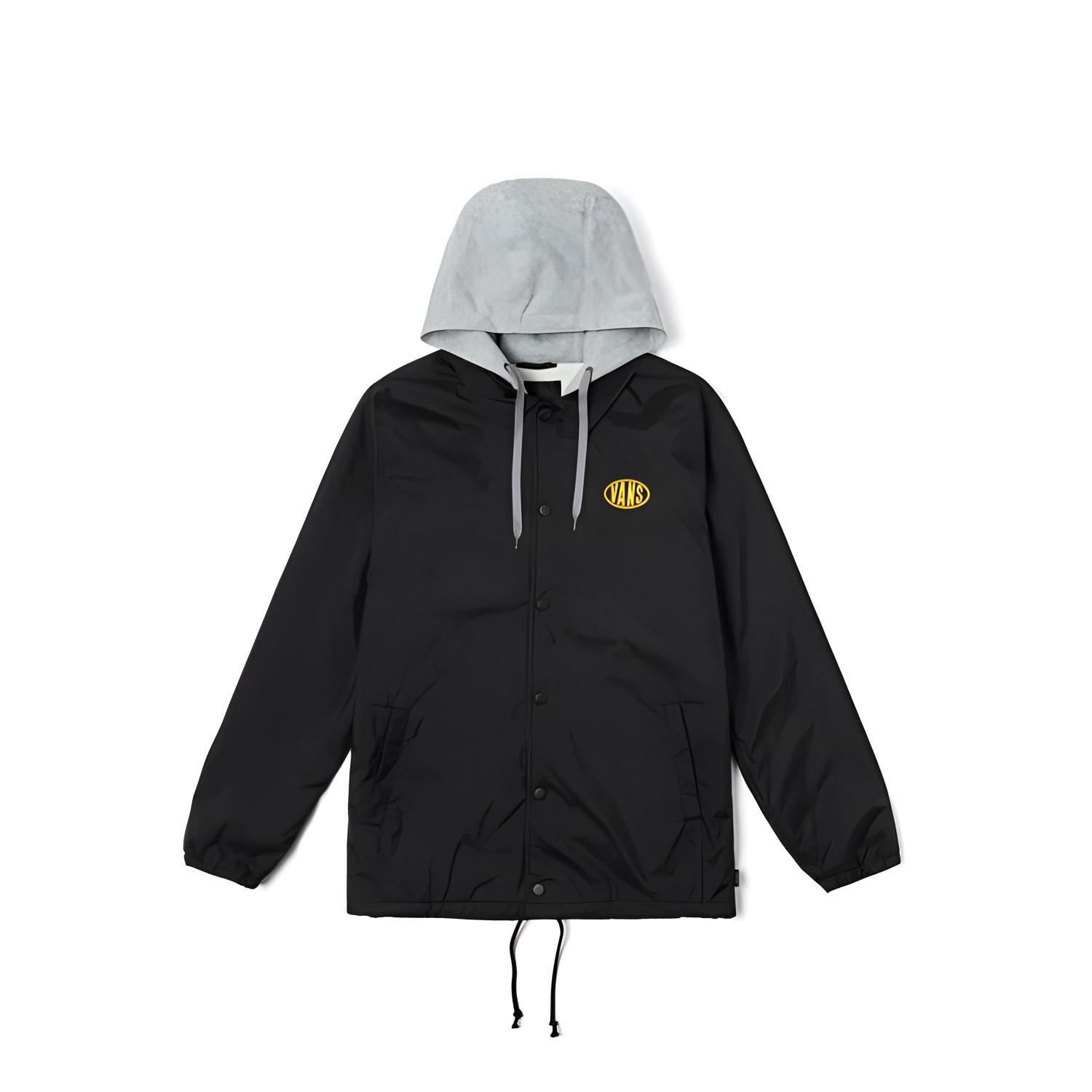 

Vans Casual Windproof Warm Comfortable Jacket Men Jackets Black VN000HMHBLK S