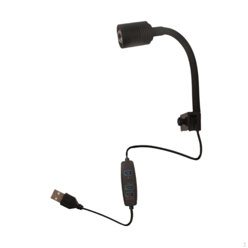 Aquarium Landschaftsbeleuchtung Becken Unterwasser Flexibler USB-Stecker Energieeffiziente LED-Leuchte