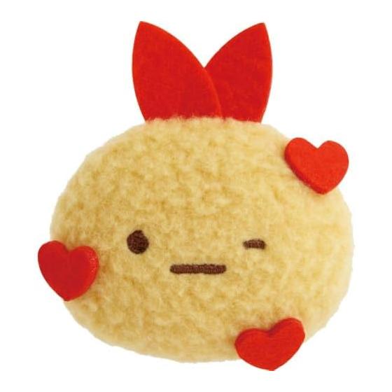 AB38707 Sumikko Gurashi Emojis Stuffed Toy Stuffed Badge Shrimp Fly Tail