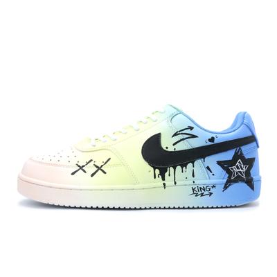 Court Vision 1 King Star Abrasion Resistant Lightweight Wear Resistant And Lightweight Low Top Skateboard Shoes DH2987-101(Team1035-)