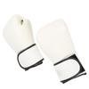 Adult Breathable Boxing Gloves Punching Bag Kickboxing MMA Training Gloves White