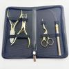 Black Color Hair Extension Tools Kit with Micro Beads Closer Plier Loop Threader Scissors Weaving Needles and Clips