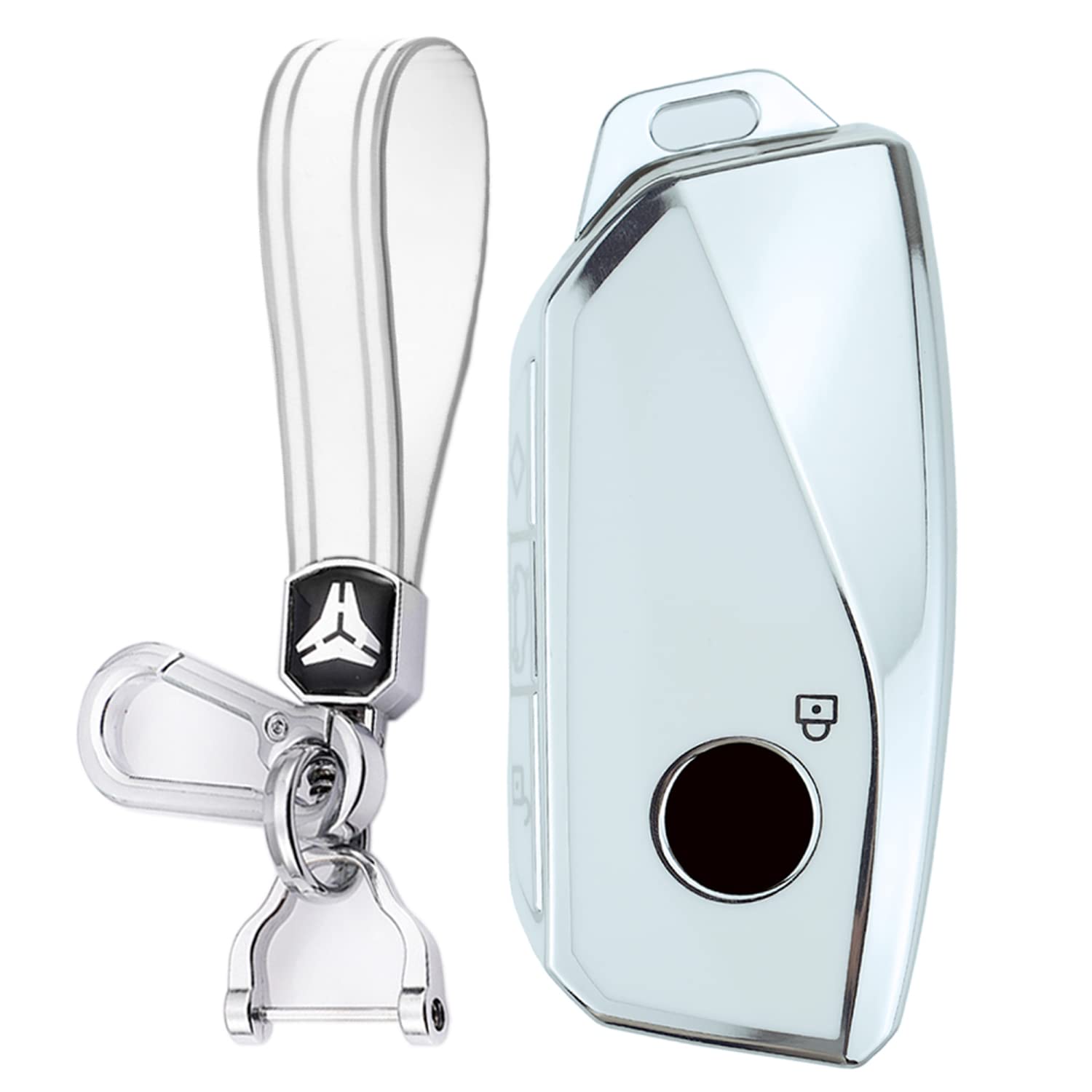 [KUNIO] BMW exclusive key cover key chain key cover protection белый