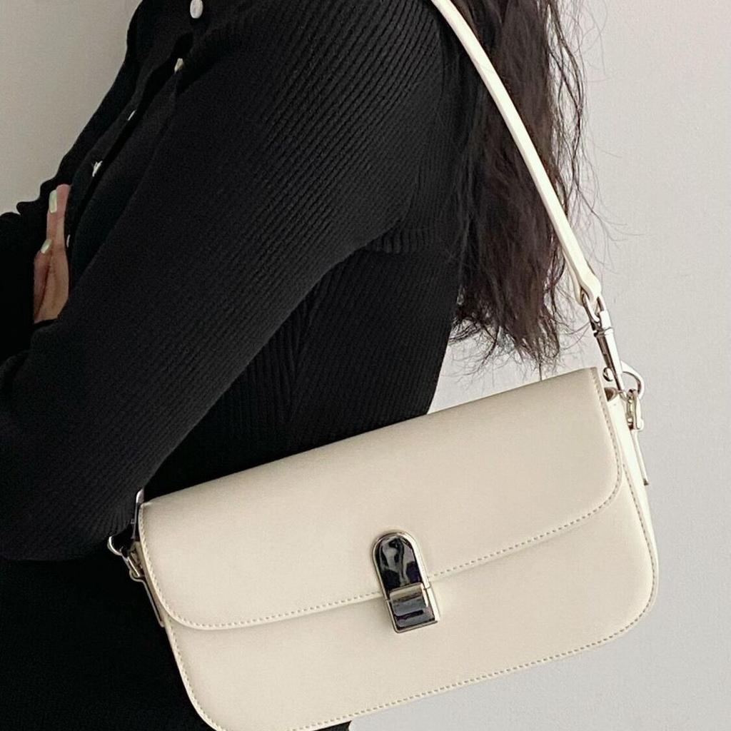 Nischen-Design modische Textur Achseltasche Damen 2025 neue Herbst- und Winter vielseitige Baguette-Tasche Einzel-Schulter Umhängetasche Damen