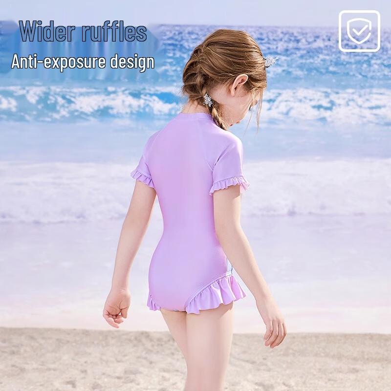 Disney Girls' One-Piece Swimsuit Set D35024