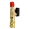 Parts Shut-off valve 1/2 ACME F X 1/4 SAE M Accessories For R32 Professional Replacement Thread Useful Practiacl