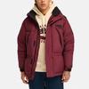 Timberland Giacca da Uomo Affidabile Impermeabile con Cappuccio Moda Versatile Giacca Imbottita Bordeaux A2N68-EIC