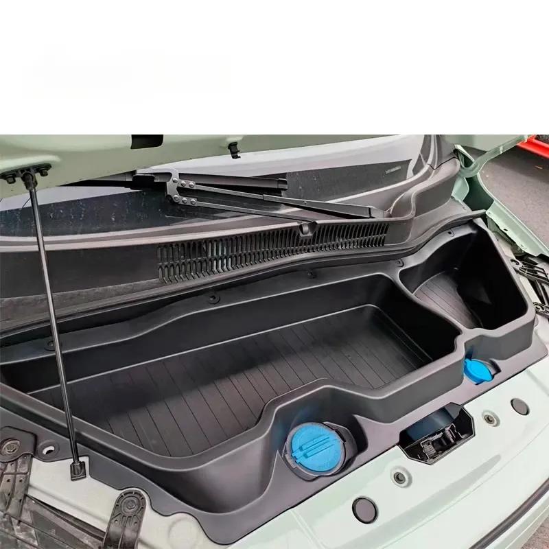 Front Trunk Storage Box Replace Engine Hood Protector Styling for Leapmotor T03 2024 2025 2026 Stowing Tidying Car Accessories
