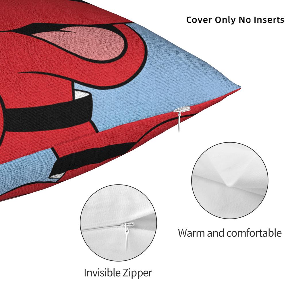 C-Clifford the Big Red Dog Pillow Case  Morden Pillow Cover Graphic Pillowcases For Sofa Home Decoration