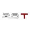 2022 Car Displacement Sticker  Volume Logo Car Rear Trunk Emblem Badge Vehicle Stickers