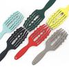 Massagekamm Damen Borsten Nylon Haarbürste Nasses Frisieren Trocken Salon Haarpflege Styling Werkzeuge Zubehör