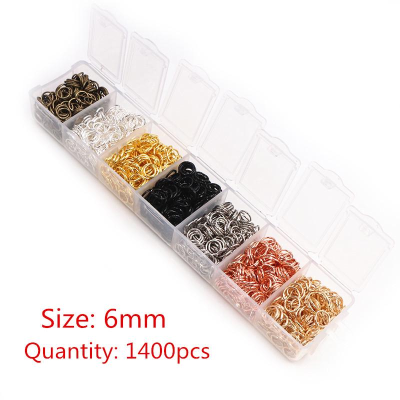 DIY Jewelry Making Kit: Jump Rings, Ear Hooks, Ear Plugs, Lobster Clasps for Earrings & Bracelets