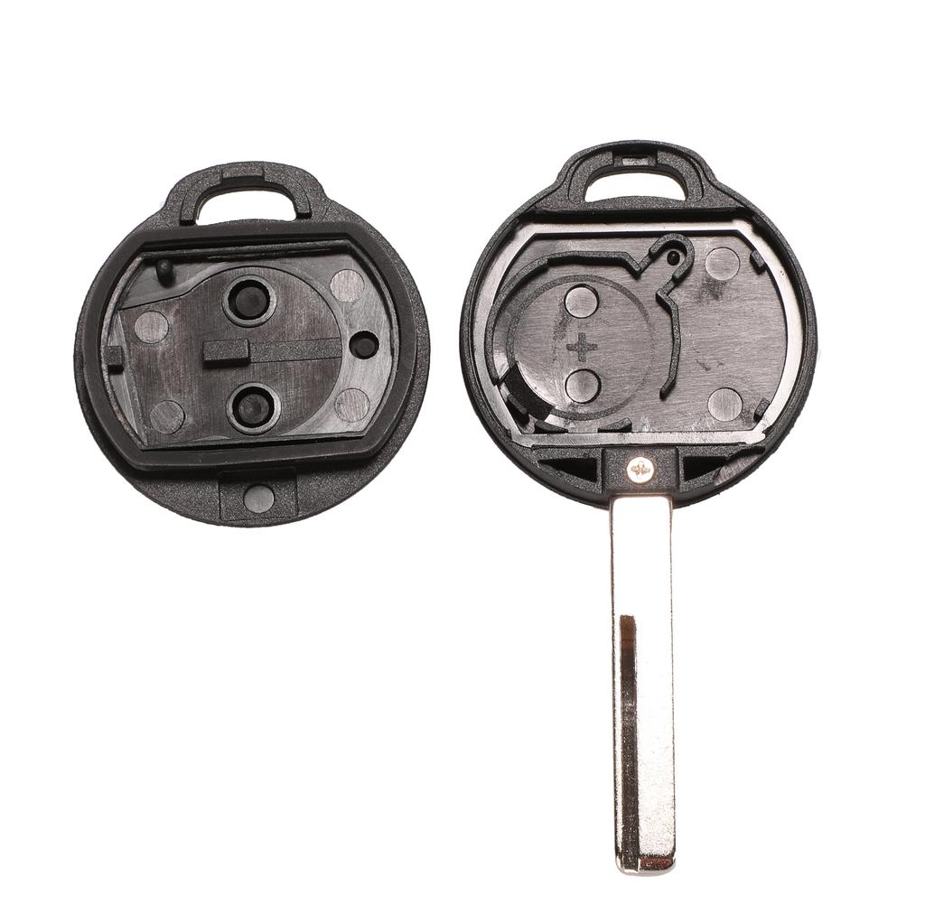 JingyuqinNew Remote 2 Tasten Autoschlüssel Shell Cover Fall für Mitsubishi Colt Warior Carisma Spacestar Gerader Schlüssel