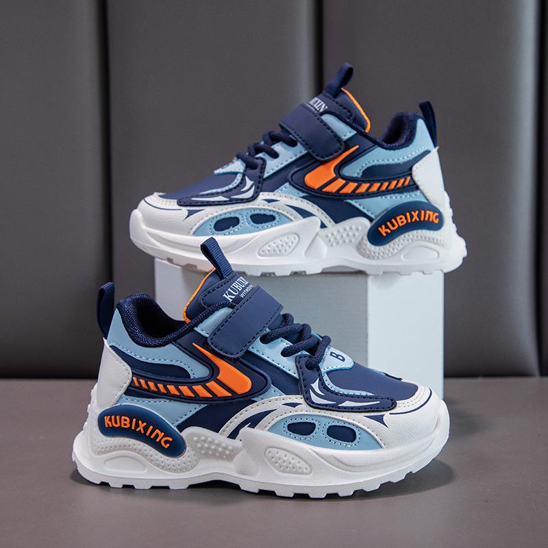 Fashion Girls Shoes Children Trainers New Luxury Cute Platform Kids Shoes Fashion Leather School Chunky Sneaker for Girls