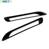 Black Rear Bumper Fog Light Lamp Cover Trim For Toyota RAV4 - 2025