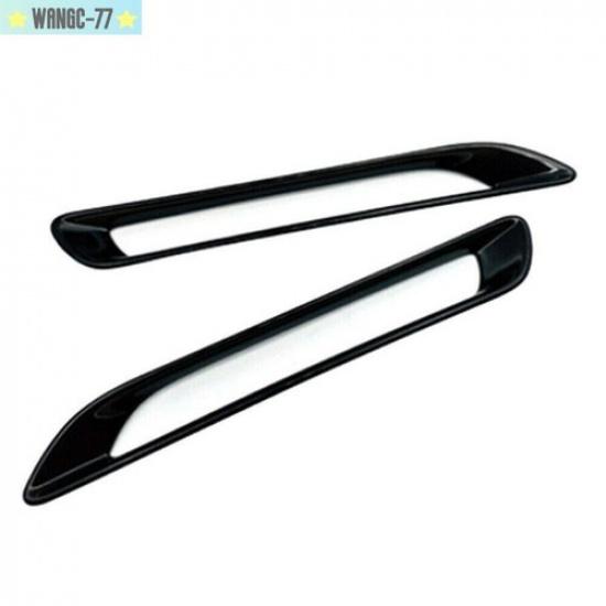 Black Rear Bumper Fog Light Lamp Cover Trim For Toyota RAV4 - 2025