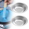 6Pcs Stainless Steel Paint Mixing Tray Set Suitable for Artists and DIYer Projects in Various Setting, Home & Studio Use