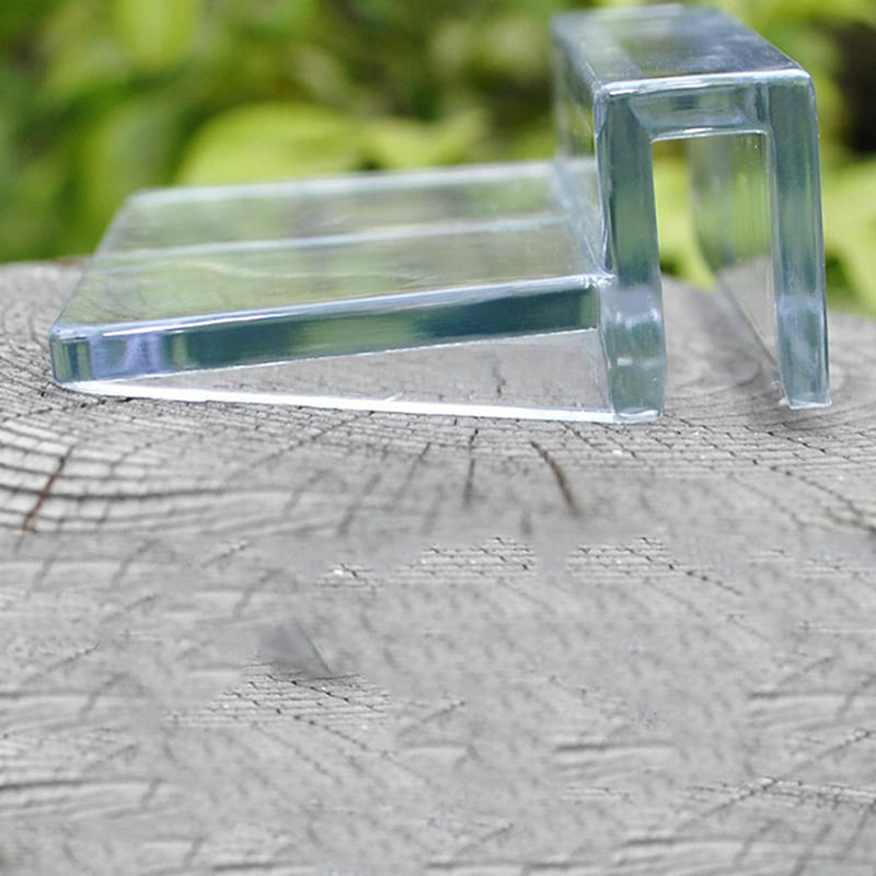 4Pcs 6/8Mm Aquarium Tank Clear Plastic Clips Glass Cover Strong Support Holders