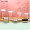 Clear Wide-Mouth PET Plastic Eye Cream Jar - Available In 50/100/120/250ml Sizes