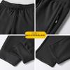 Dibinzhe Men's Plus-Size Elastic Waist Casual Jogger Pants